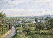 Camille Pissarro, Pang plans scenery Schwarz